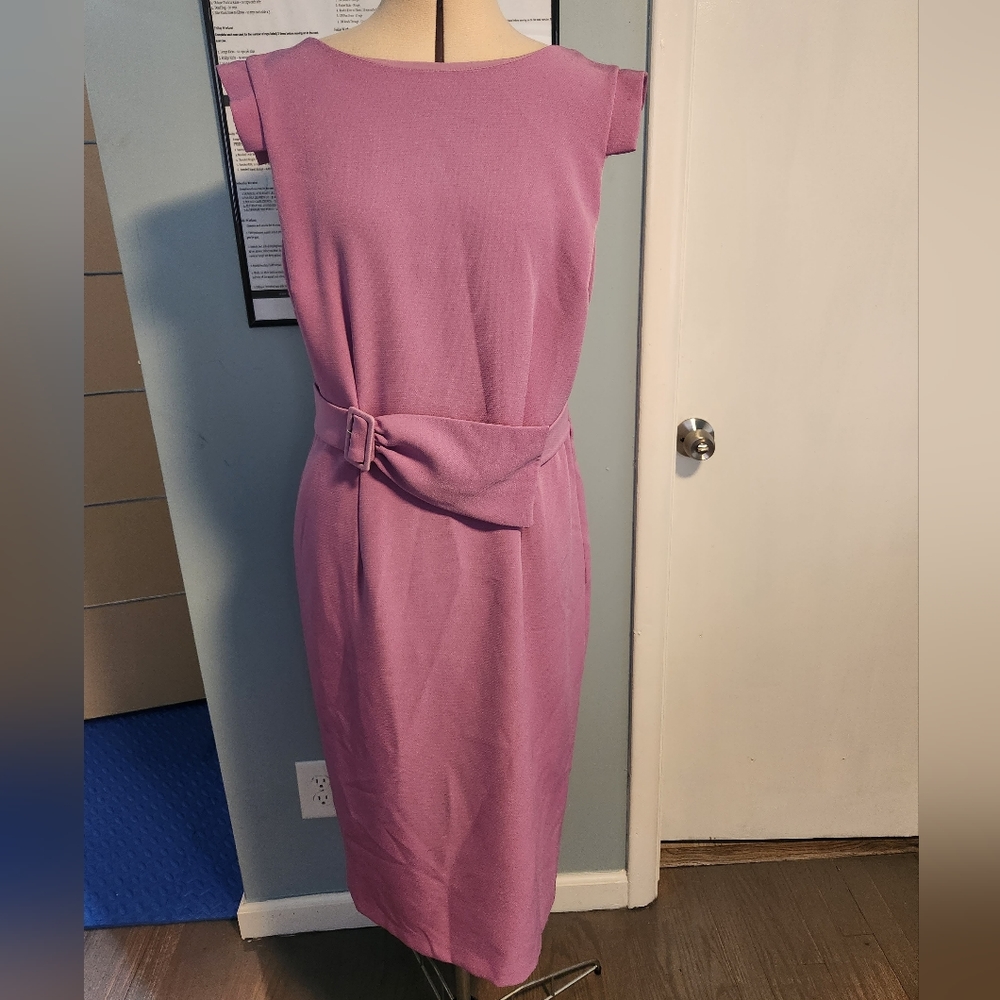 Eva Mendes Purple Dress